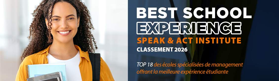 Header Speak & Act Best School Experience 2026